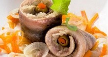 Рецепт - Рулеты из сельди