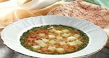 Рецепт - Суп гороховый с копченым окороком