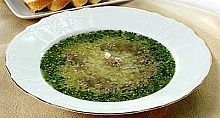 Рецепт - Суп из куриной печени