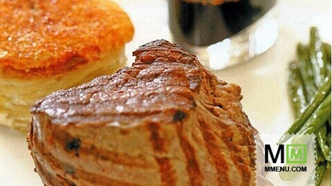 Филе говядины с гратеном Дофинуа с соусом из красного вина  от Эрика Ле Прово