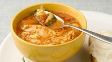Рецепт - Рыбный суп с рисом