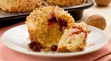 Рецепт - Клюквенные кексы с сыром