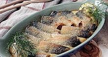 Рецепт - Сельдь с горчичным соусом