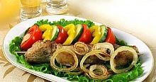 Рецепт - Шашлык на сковороде