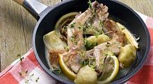 Рецепт - Заяц с яблоками и лимоном
