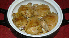 Рецепт - Куриные бедра в духовке