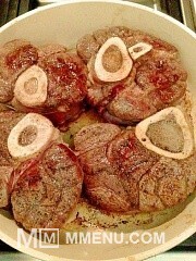 Приготовление блюда по рецепту - Оссобуко (Osso buco). Шаг 3