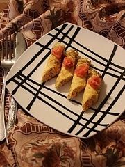 Приготовление блюда по рецепту - Кабачковые вафли с начинкой.. Шаг 9