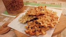 Рецепт - Овсяные вафли с сыром