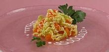 Рецепт - Салат из капусты с мандаринами