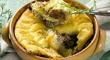 Рецепт - Картофельная бабка с мясом
