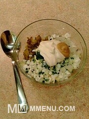 Приготовление блюда по рецепту - Американский яичный салат. Шаг 6