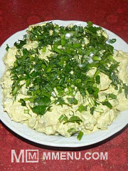 Приготовление блюда по рецепту - Картофельный салат с вкусным соусом. Шаг 10
