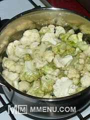 Приготовление блюда по рецепту - Салат с цветной капустой. Шаг 1