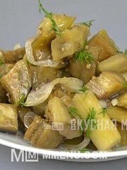 Приготовление блюда по рецепту - Лучшая закусочка к мясу! МАРИНОВАННЫЕ БАКЛАЖАНЫ:). Шаг 5