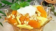 Рецепт - Салат из яблок и мандаринов