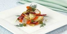 Рецепт - Салат овощной с рыбой