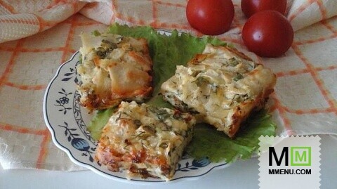 Рваный пирог из лаваша Рваный пирог из лаваша