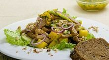 Рецепт - Карибский салат со свининой