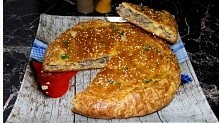 Рецепт - Пирог с мясом и картофелем