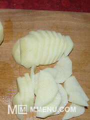 Приготовление блюда по рецепту - Жареная картошка на сале. Шаг 1