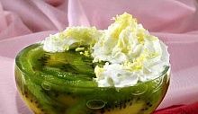 Рецепт - Винное желе с киви