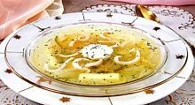 Рецепт - Рассольник домашний с кальмарами