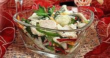 Рецепт - Салат из цыпленка с овощами