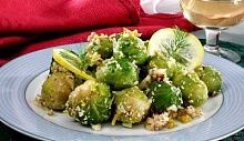 Рецепт - Брюссельская капуста с орехами