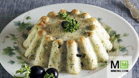 Кекс из брокколи с маслинами Кекс из брокколи с маслинами