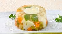 Рецепт - Заливное с куриным филе