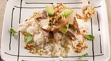 Рецепт - Салат с уткой и ароматным рисом
