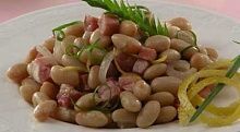 Рецепт - Белая фасоль в пикантном соусе