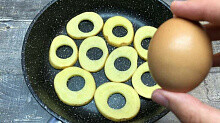 Рецепт - Возьмите 1 яйцо и картофель - Покоряет сразу, Хоть каждый день подавайте такое на обед или ужин!