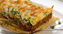 Рецепт - Макароны, запеченные с цуккини