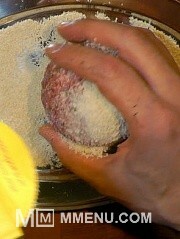 Приготовление блюда по рецепту - крокеты из фарша в кляре. Шаг 7