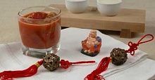 Рецепт - Ревень и клубника в сиропе