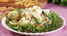Рецепт - Салат с рыбой и макаронами