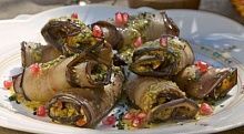 Рецепт - Баклажаны с орехами