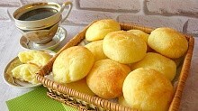 Рецепт - Бразильские сырные булочки (Pão de queijo)