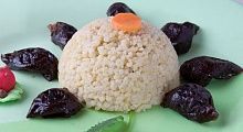 Рецепт - Каша пшеничная с черносливом