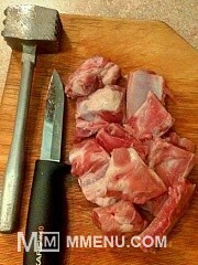 Приготовление блюда по рецепту - Жаркое со свиными рёбрышками. Шаг 1