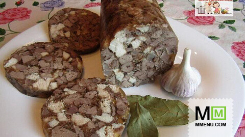 Зельц из куриных потрошков Зельц из куриных потрошков