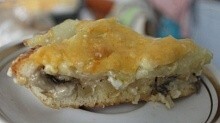 Рецепт - Пирог с картофелем и грибами