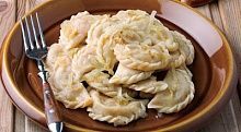 Рецепт - Вареники с капустой